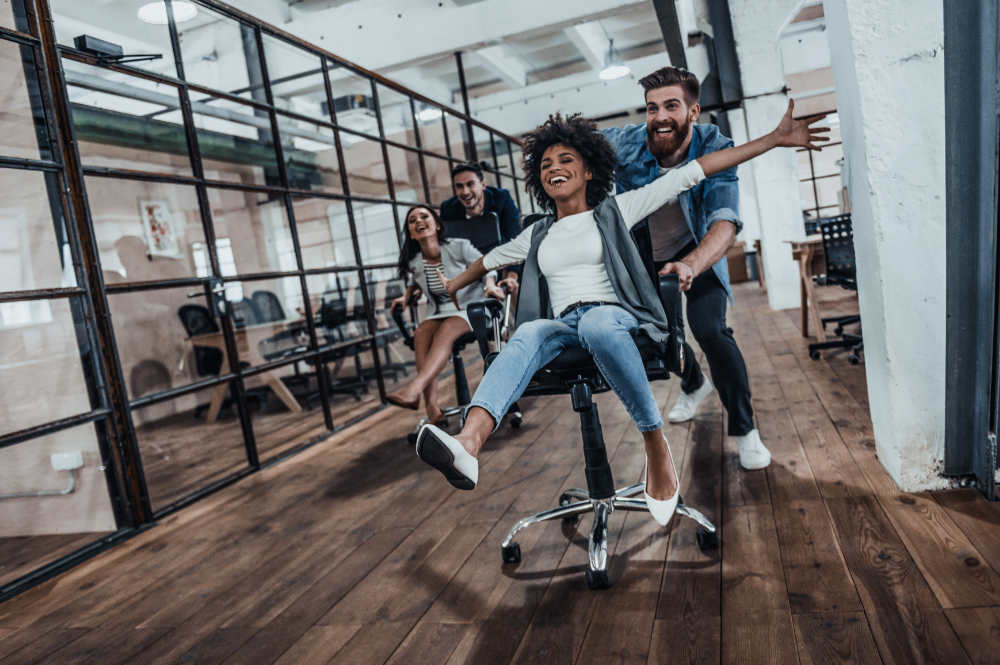 Auszubildende im Team von LEGAL SMART